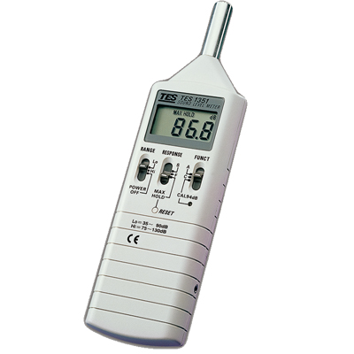 Tes 1351B Sound Level Meter for industrial noise monitoring
