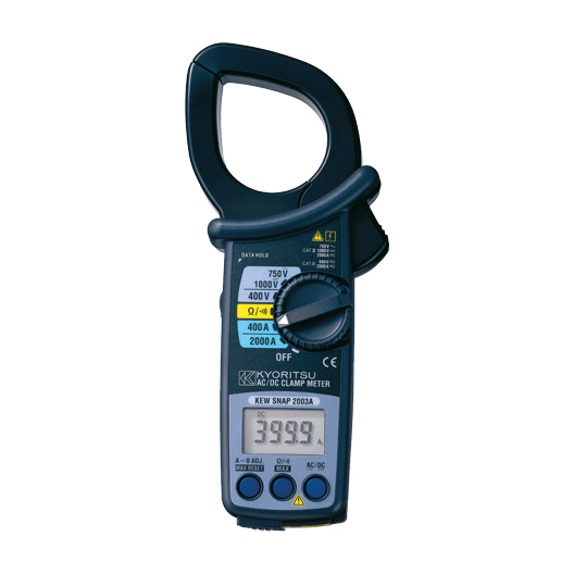 Kyoritsu KEW 2003A Clamp Meter for heavy duty electrical testing