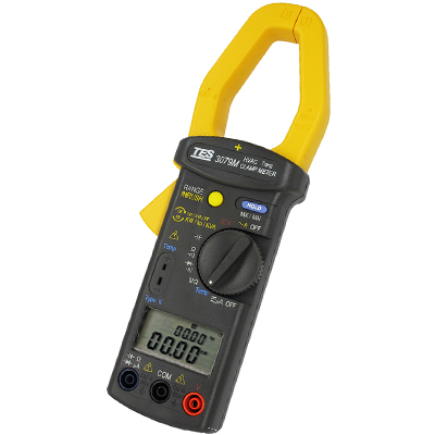 Tes 3079M Clamp Meter for AC/DC current measurement