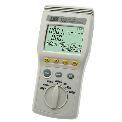 Tes 33S Battery Capacity Tester for battery analysis