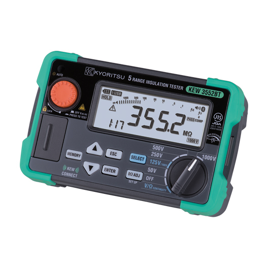 Kyoritsu KEW 3552BT Bluetooth Insulation Tester