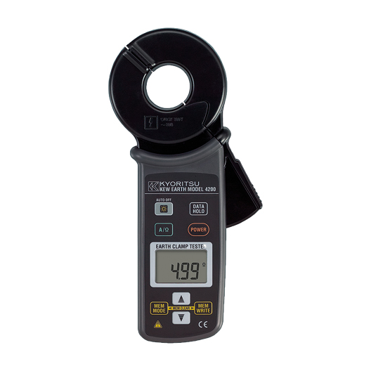 Kyoritsu KEW 4200 Earth Clamp Tester for ground resistance