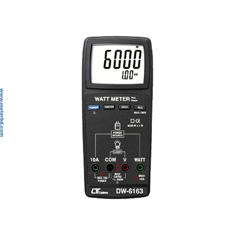 Lutron DW-6163 Watt Meter for power consumption measurement