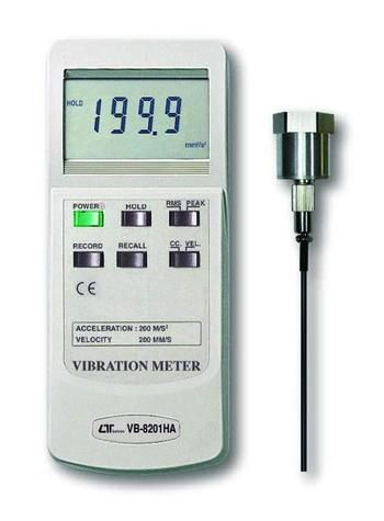 Lutron VB-8201HA Vibration Meter for machinery diagnostics