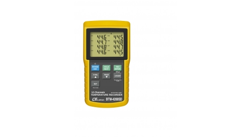 Lutron BTM-4208SD Temperature Recorder with SD card logging