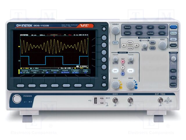 GW Instek GDS 1054B Digital Storage Oscilloscope for signal analysis