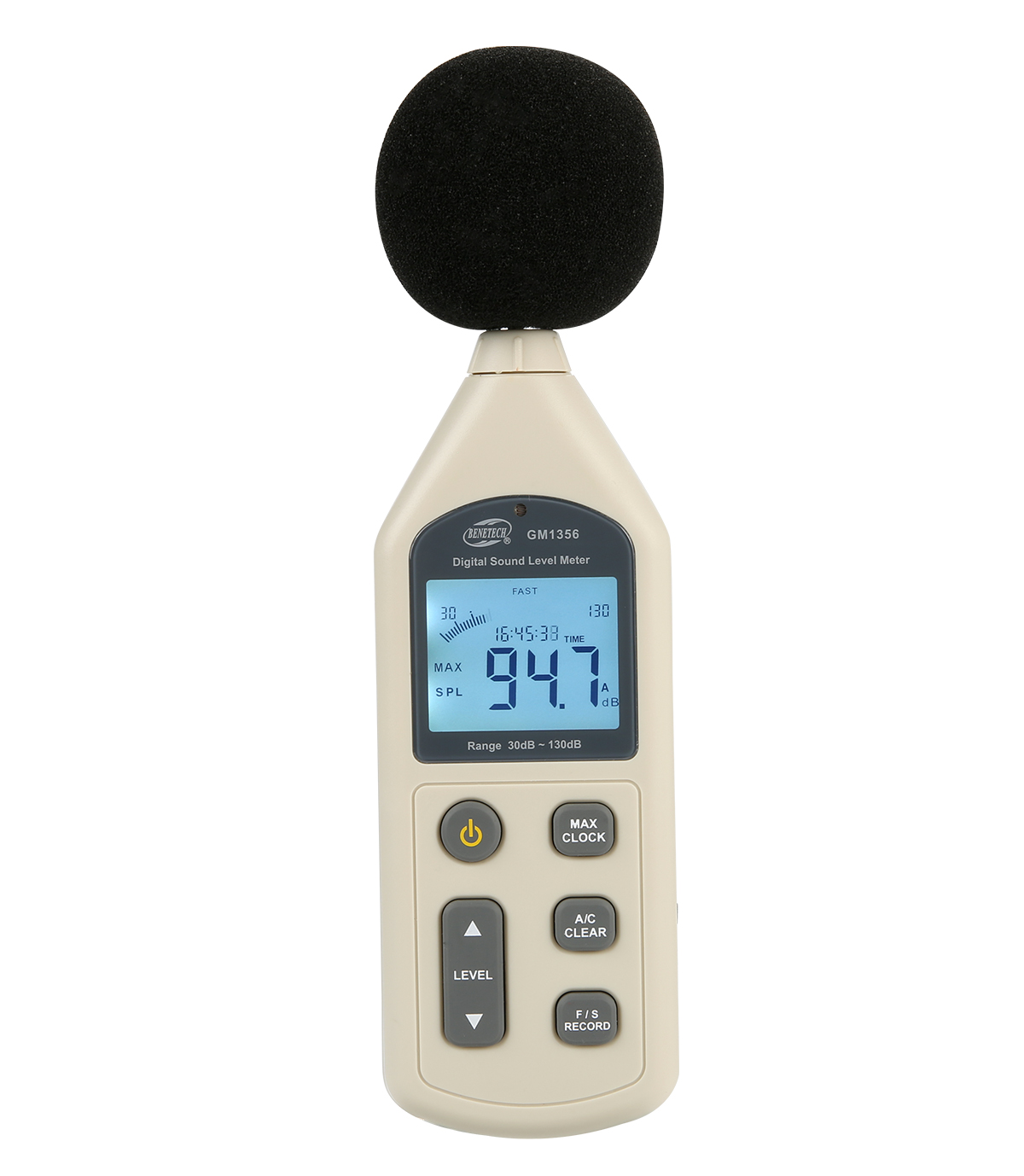 GM 1356 Digital Sound Level Meter for industrial noise monitoring