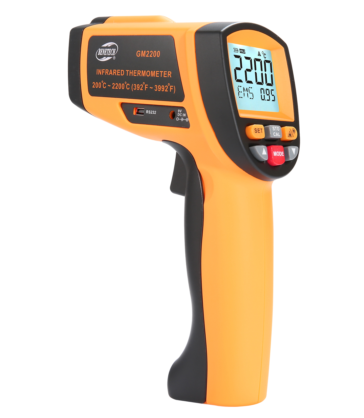 GM 2200 Infrared Temperature Gun for high-range temperature measurement