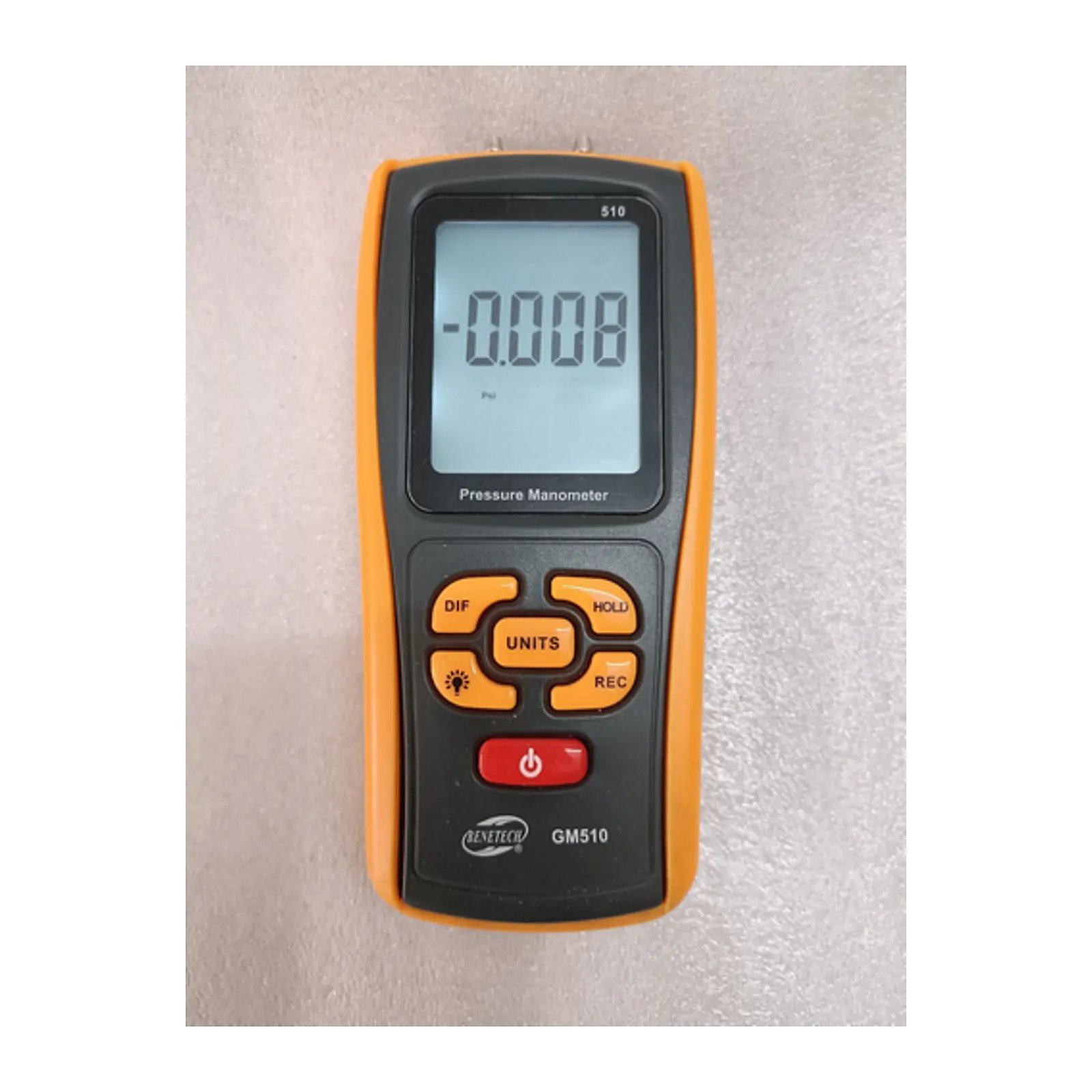 GM 510 Digital Pressure Manometer for accurate pressure readings