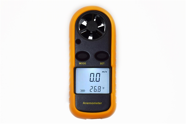 GM 816 Digital Anemometer for air flow and wind speed measurement