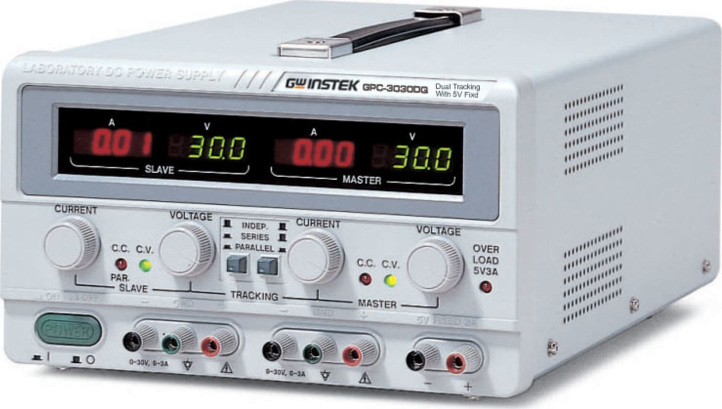 GW Instek GPC 3030DQ Linear DC Power Supply for laboratory use