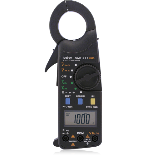 Kaise SK 7718 Digital Clamp Meter for HVAC and electrical testing