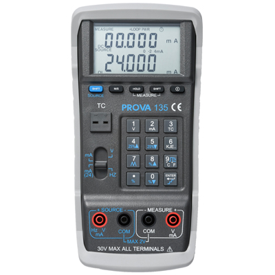 Tes PROVA-135 Loop Calibrator for 4-20 mA loop testing