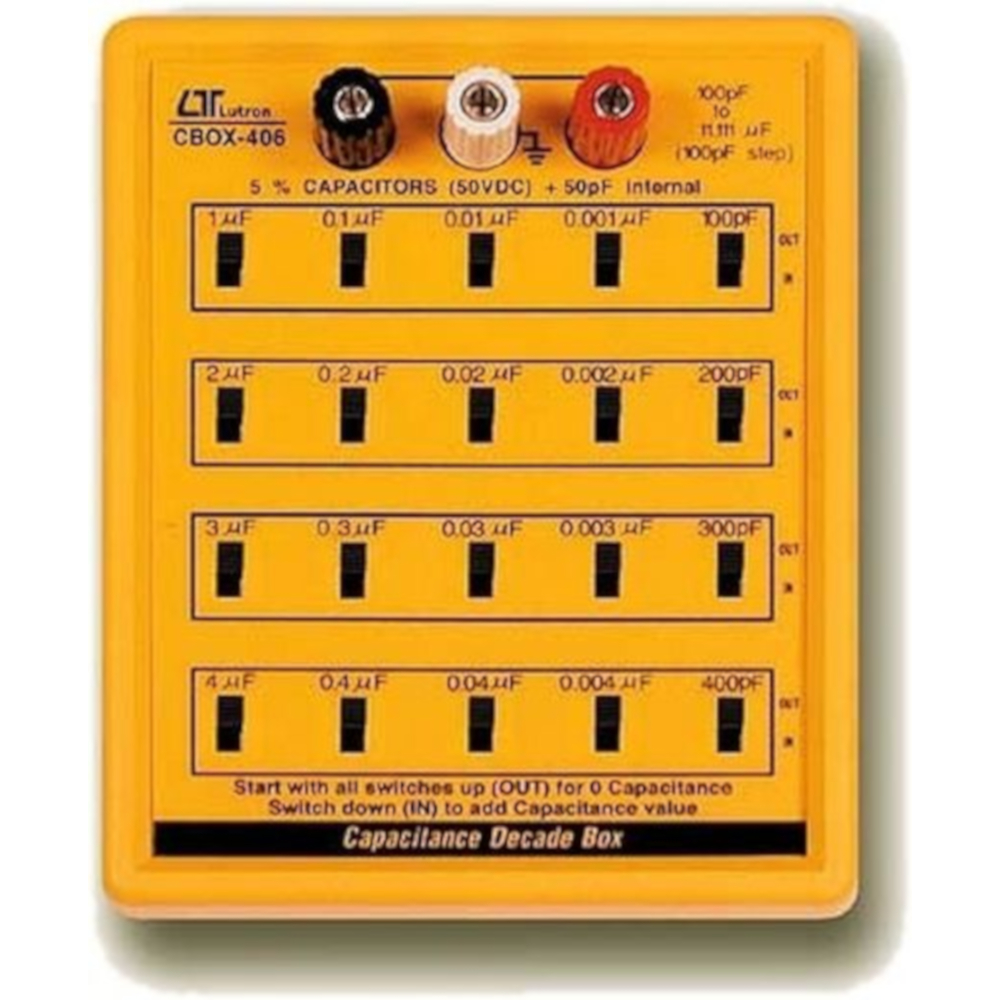 Lutron CBOX 406 Capacitance Decade Box for calibration
