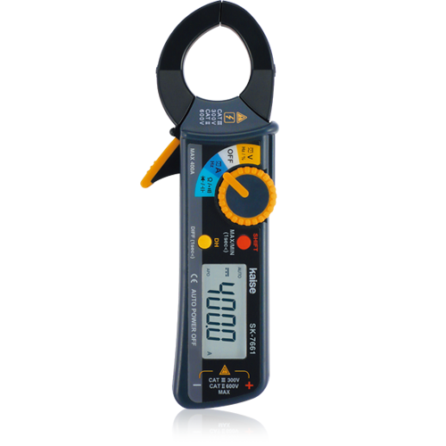 Kaise SK 7661 Clamp Meter for AC/DC current measurement