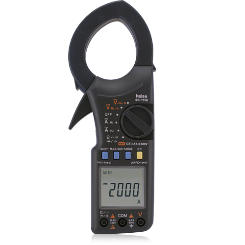 Kaise SK 7708 Digital Clamp Meter for AC/DC current measurement