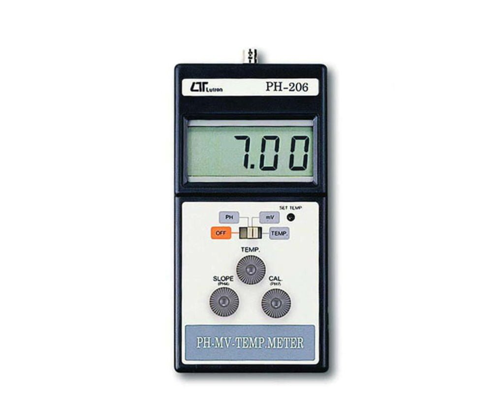 Lutron PH-206 pH Meter with temperature compensation