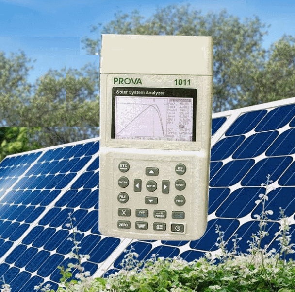 Tes 1011 PV System Analyzer for solar panel testing