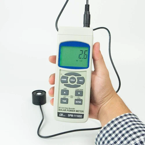 Lutron SPM 1116SD Solar Power Meter for solar radiation measurement