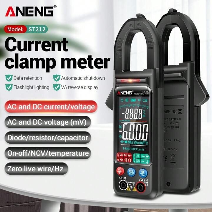 ST 212 Digital Clamp Meter for AC/DC current and voltage measurement
