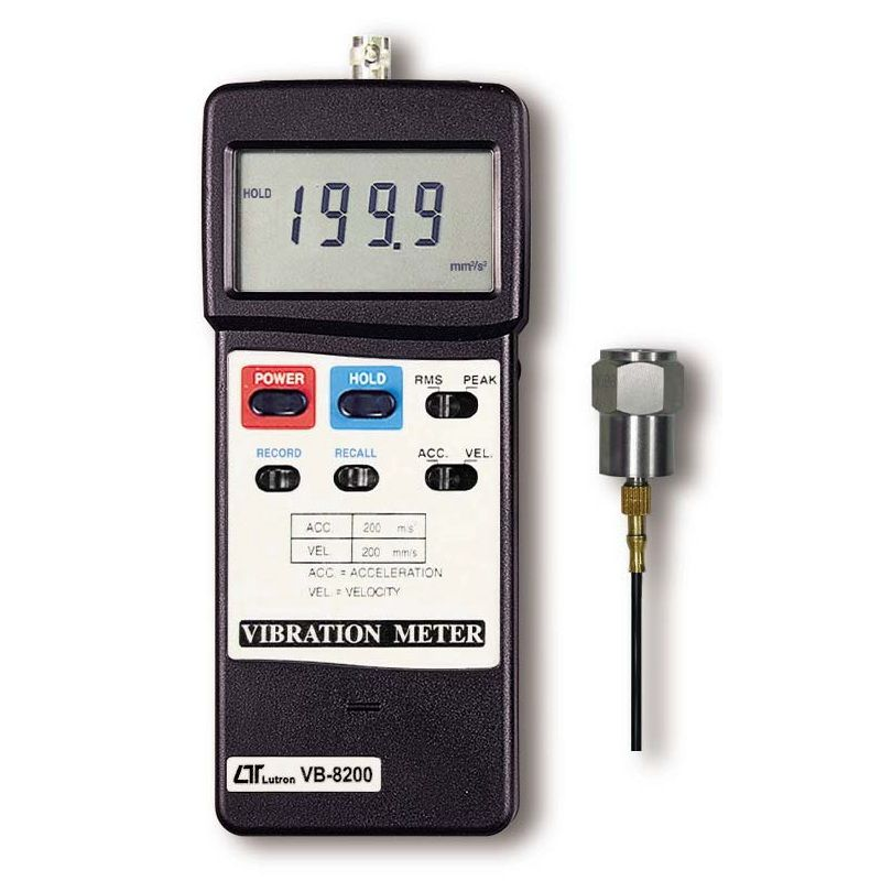 Lutron VB-8200 Vibration Meter for machinery analysis
